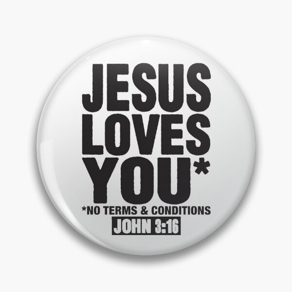 Item preview, Jesus Loves You designed and sold by plushism.