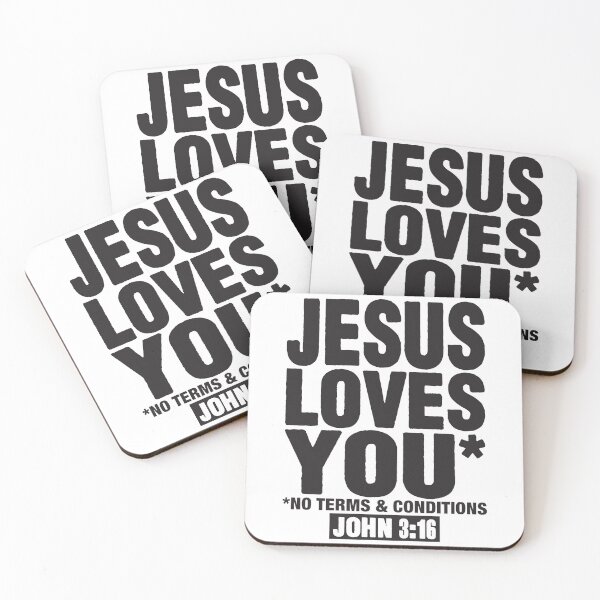 Item preview, Jesus Loves You designed and sold by plushism.