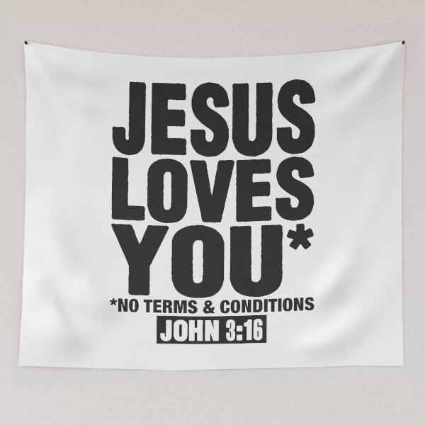 Item preview, Jesus Loves You designed and sold by plushism.