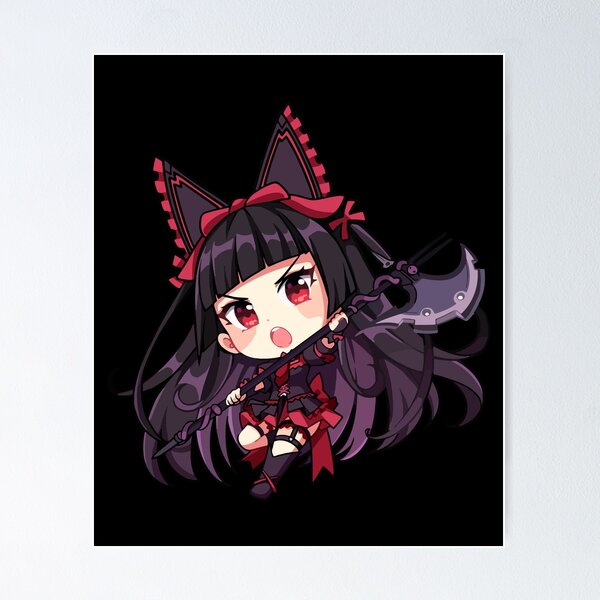  Gate Thus the JSDF Fought There Wall Scroll Poster Fabric  Painting For Anime Rory Mercury L: Posters & Prints