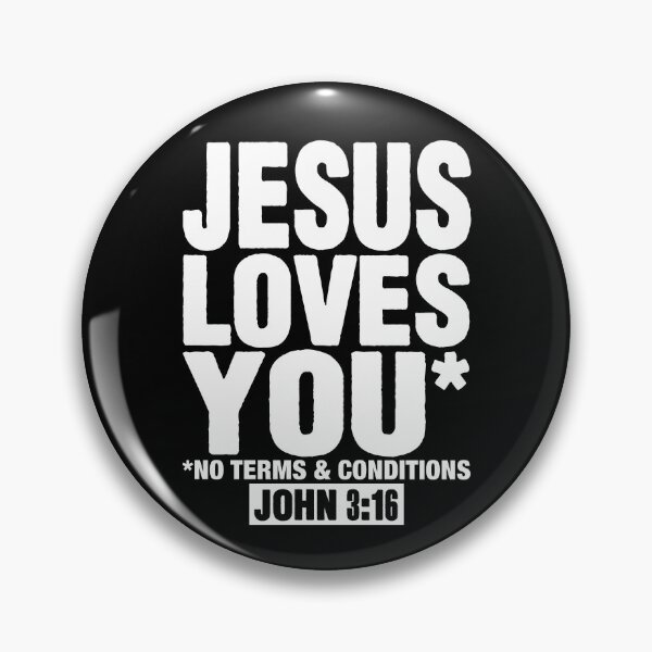 Item preview, Jesus Loves You designed and sold by plushism.