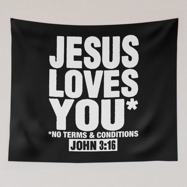 Item preview, Jesus Loves You designed and sold by plushism.
