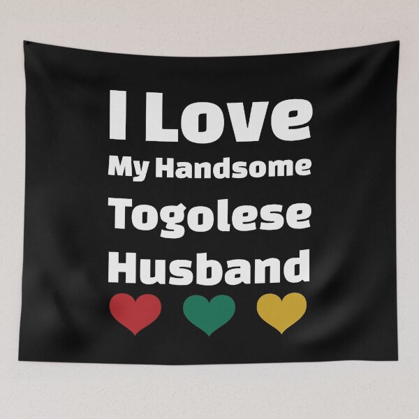 Item preview, I Love My Handsome Togolese Husband - Togo Husband designed and sold by DiceNLDesigns.