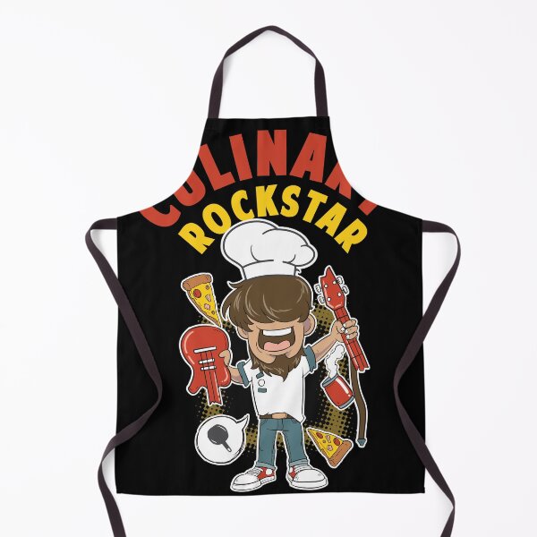 Item preview, Culinary Rockstar Music Guitar Cooking Hat Funny Chef designed and sold by Rzelemenz.