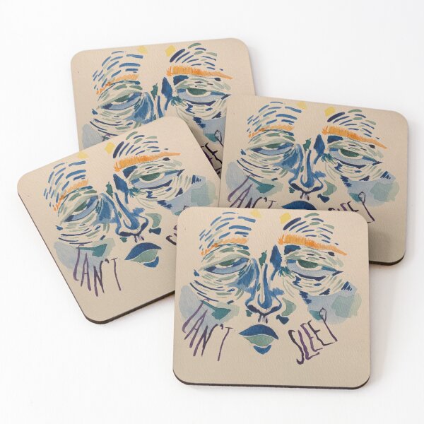 Item preview, insomnia watercolour designed and sold by jewelch.
