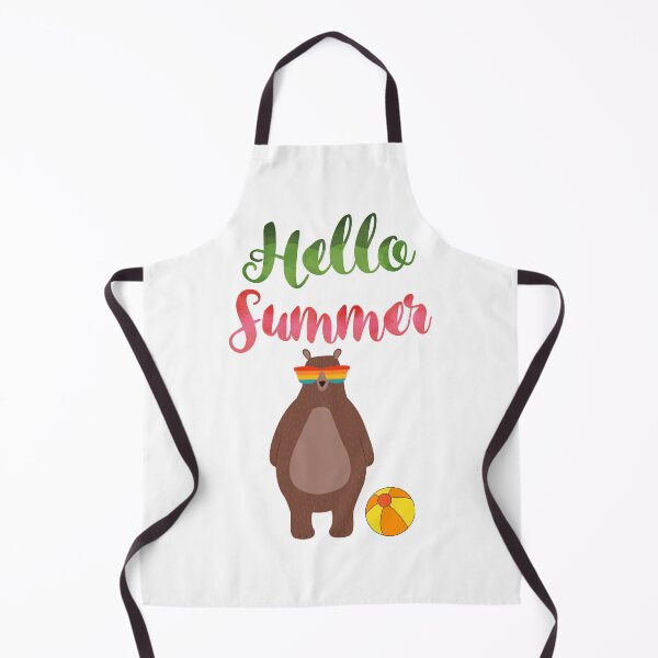 Item preview, Hello Summer Bear designed and sold by CreativeBel.