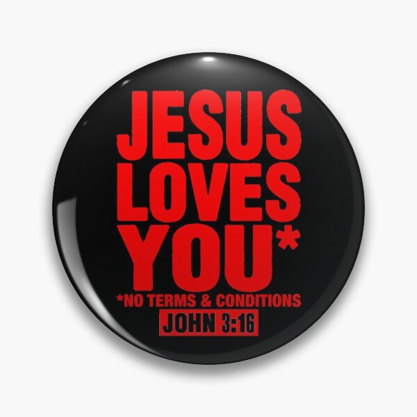 Item preview, Jesus Loves You designed and sold by plushism.