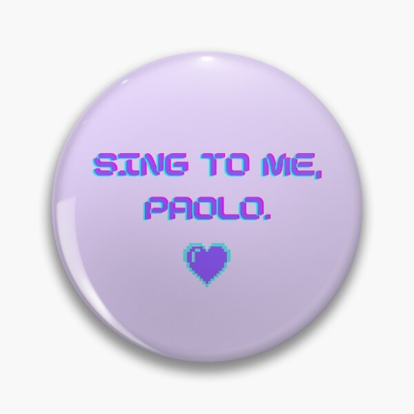 Item preview, sing to me paolo designed and sold by markitty98.