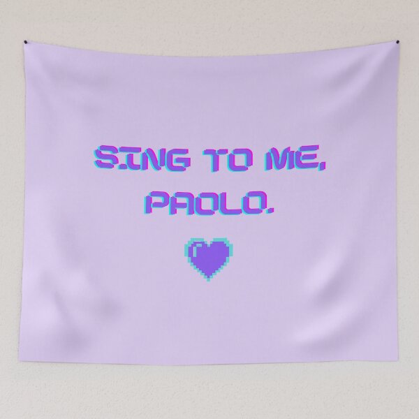 Item preview, sing to me paolo designed and sold by markitty98.