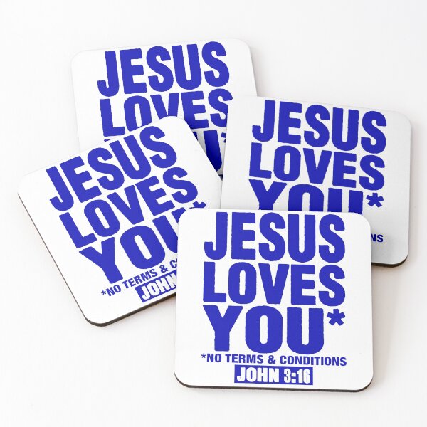 Item preview, Jesus Loves You designed and sold by plushism.