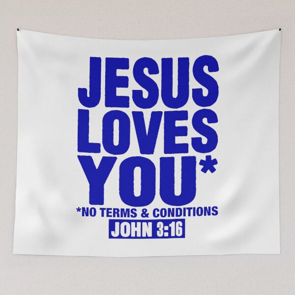 Item preview, Jesus Loves You designed and sold by plushism.