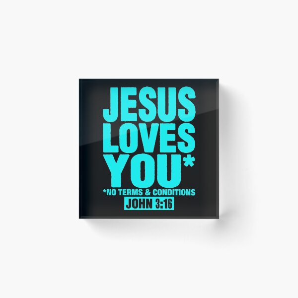 Item preview, Jesus Loves You designed and sold by plushism.