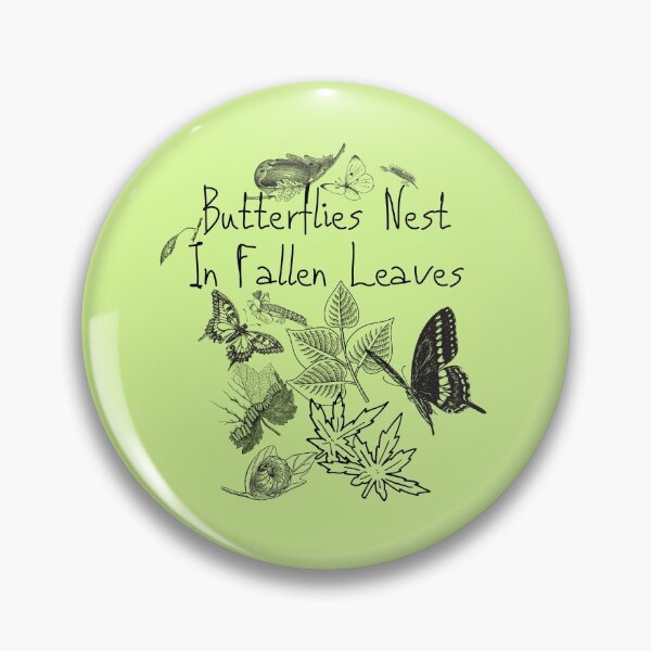 Item preview, Butterflies Nest In Fallen Leaves Design designed and sold by EarthArtDesigns.