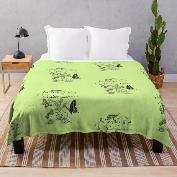 Item preview, Butterflies Nest In Fallen Leaves Design designed and sold by EarthArtDesigns.