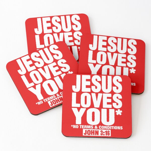 Item preview, Jesus Loves You designed and sold by plushism.