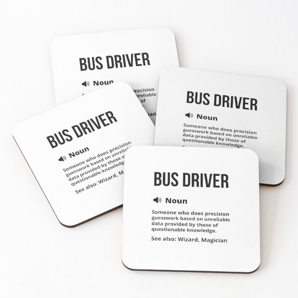 Item preview, Bus Driver Funny Definition - Bus Driving Funny Saying designed and sold by Yay Design.