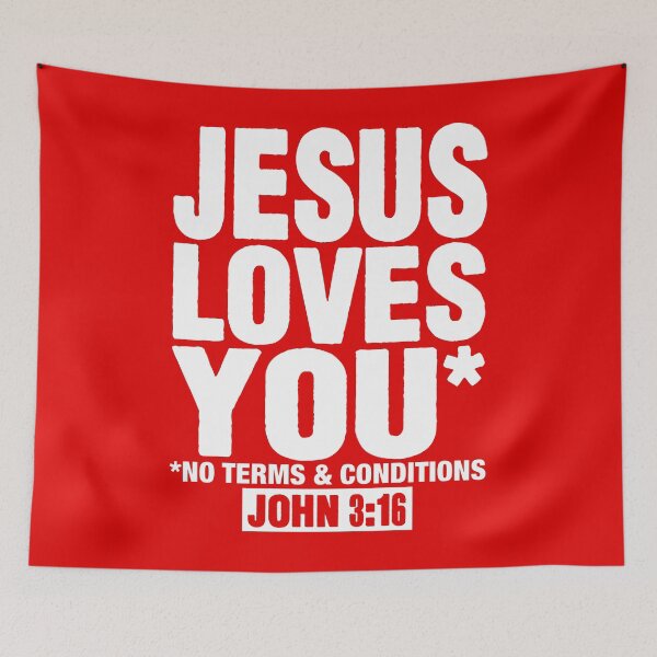 Item preview, Jesus Loves You designed and sold by plushism.