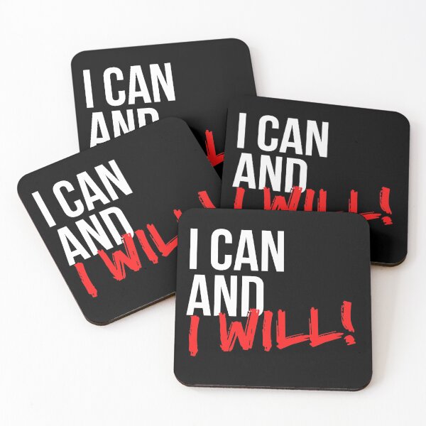 Item preview, I Can and I Will - Motivational Mindset designed and sold by CWolff.