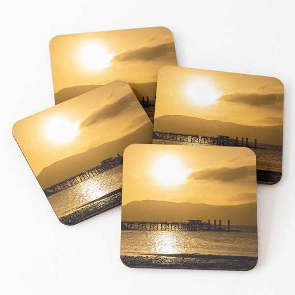 Item preview, Sunrise over Beaumaris Pier on Anglesey designed and sold by Tim Snow.
