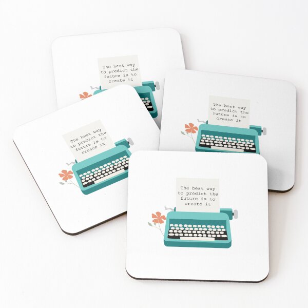 Item preview, Teal Typewriter designed and sold by Hannah Grace Designs.