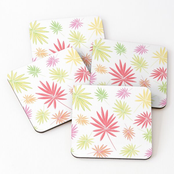 Item preview, colorful leaves designed and sold by Kritzel-Claudi.