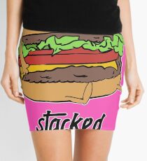 Stacked Mini Skirt