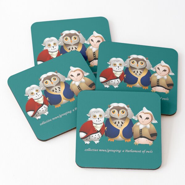Item preview, A Parliament of Owls! designed and sold by Ashkerdoodles.