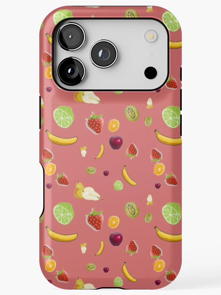 Thumbnail 1 of 4, iPhone Case, Fancy Fruits Pattern designed and sold by Rell1970.