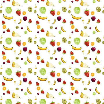 Artwork thumbnail, Fancy Fruits Pattern by Rell1970