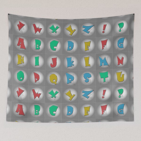 Item preview, Alphabet No.4 colorful designed and sold by leobrix.