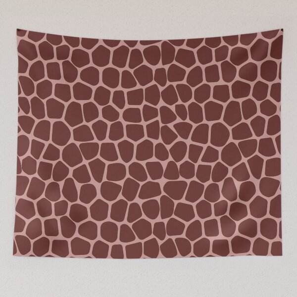 Item preview, Duotone pattern in neutral brick and pink coloring. Nature designed and sold by SparkleandSmile.