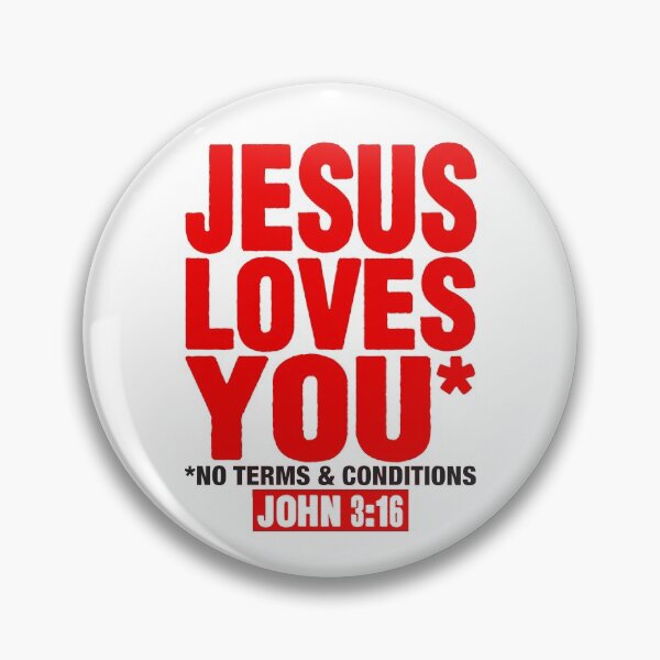 Item preview, JESUS LOVES YOU designed and sold by plushism.