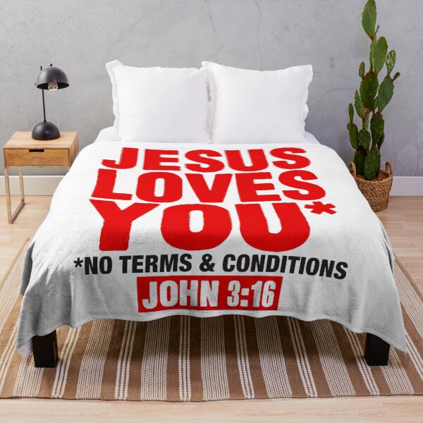 Item preview, JESUS LOVES YOU designed and sold by plushism.