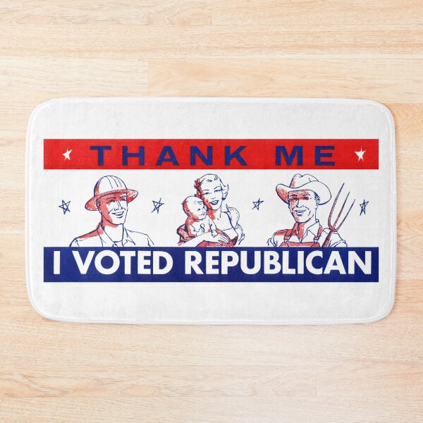 Item preview, 1950s Thank Me, I Voted Republican designed and sold by historicimage.