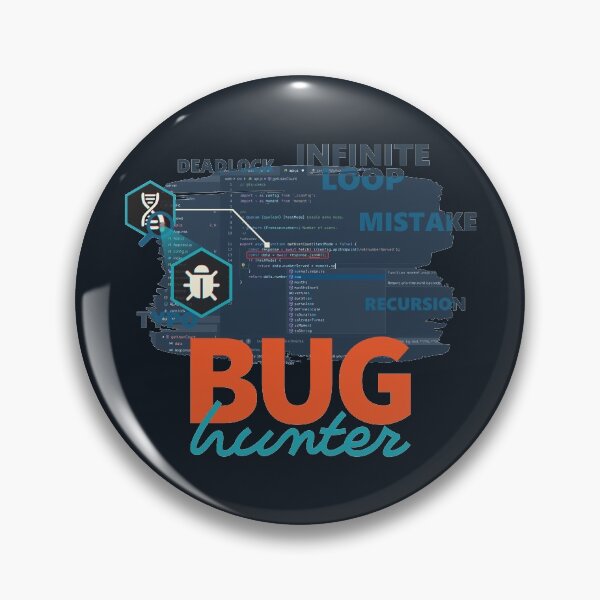 Item preview, Developer Bug Hunter #1 (Dark) designed and sold by Devshirt.