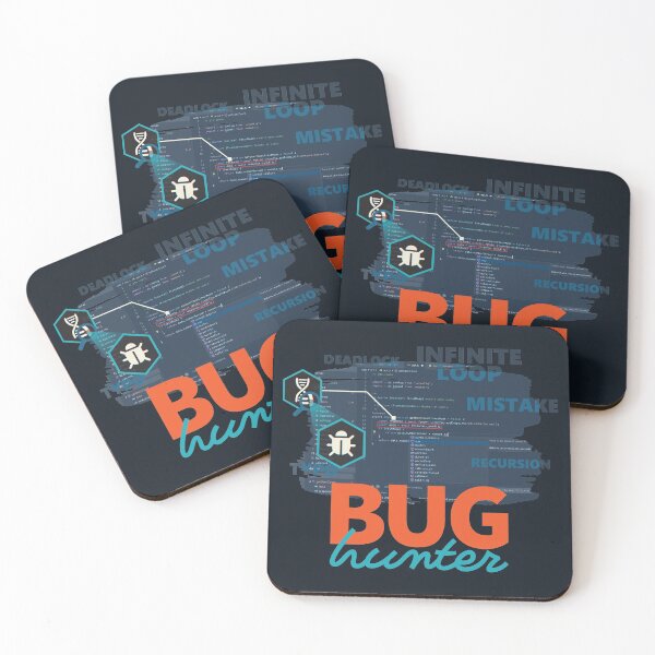 Item preview, Developer Bug Hunter #1 (Dark) designed and sold by Devshirt.