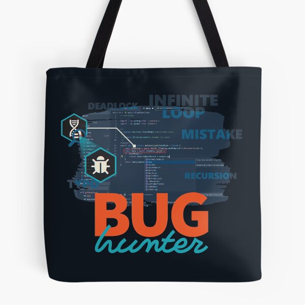 Item preview, Developer Bug Hunter #1 (Dark) designed and sold by Devshirt.