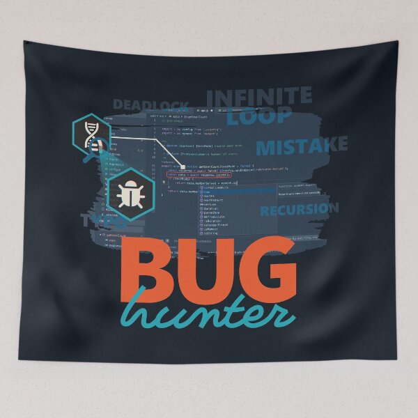 Item preview, Developer Bug Hunter #1 (Dark) designed and sold by Devshirt.