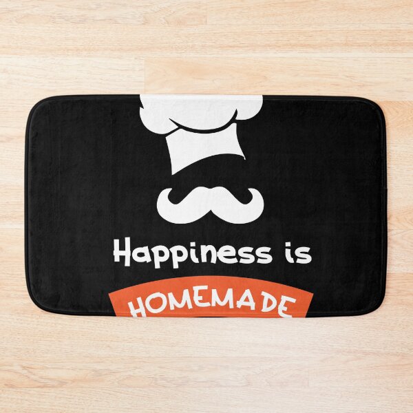 Item preview, Happines is Homemade Cooking Hat Sou Chef Funny Cook Chef    designed and sold by Rzelemenz.
