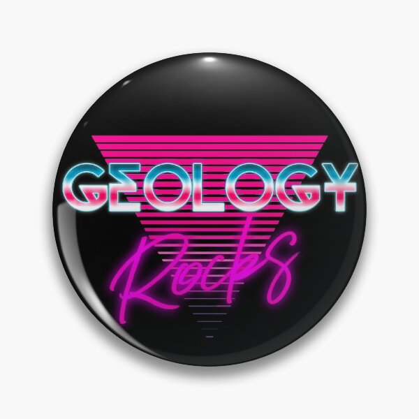 Item preview, Geology Rocks 80s Glam Rock Retro Design designed and sold by ScienceNStuff.