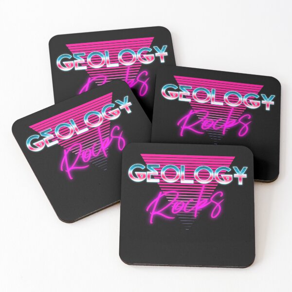 Item preview, Geology Rocks 80s Glam Rock Retro Design designed and sold by ScienceNStuff.