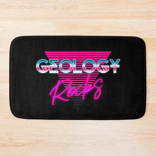 Item preview, Geology Rocks 80s Glam Rock Retro Design designed and sold by ScienceNStuff.