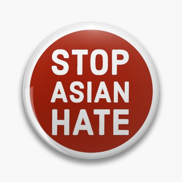 Item preview, Stop Asian hate stop sign movement  designed and sold by Boxofgoodies.