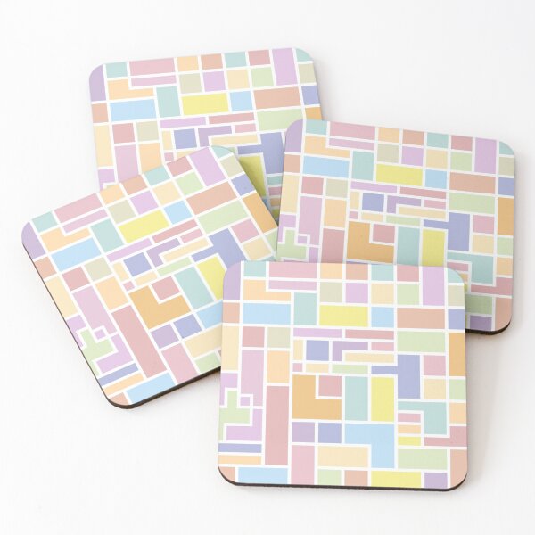 Item preview, Pastel Sugar Geometric Blocks designed and sold by Moyanana.