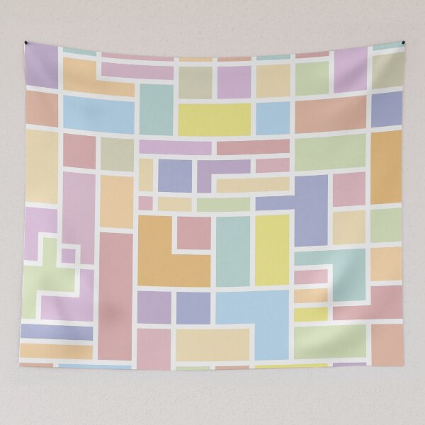 Item preview, Pastel Sugar Geometric Blocks designed and sold by Moyanana.