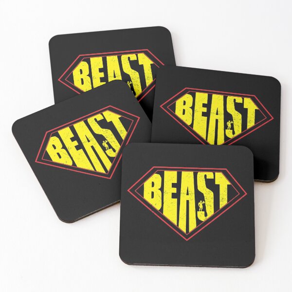 Item preview, Beast Fitness Distress Retro designed and sold by Teelogic.