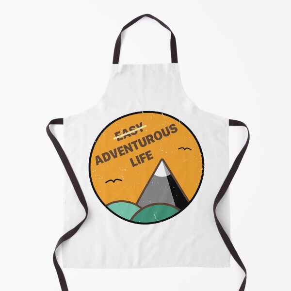 Item preview, Adventurous Life Adventure Challenge Art - Retro 70s Colour Scheme designed and sold by PilgrimageShop.