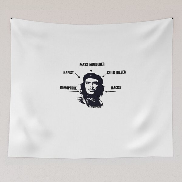 Item preview, Che Guevara - Mass Murderer (White Background) designed and sold by Top-Dollar.