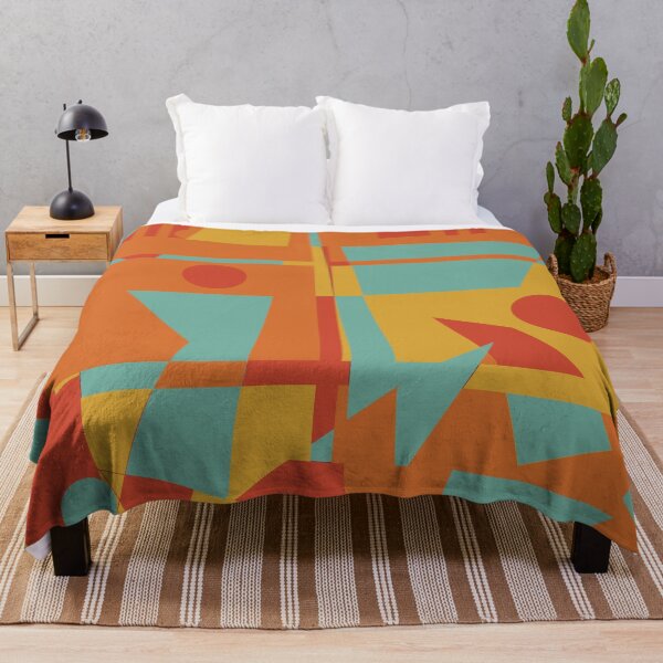Item preview, Retro Colorful Geometric and Abstract Design designed and sold by cemreyigitsahin.