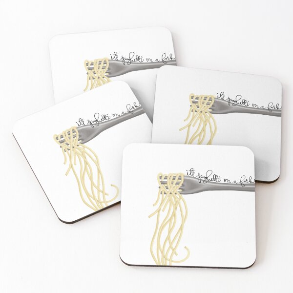 Item preview, Spaghetti on a Fork (without color) designed and sold by SinceJanuary.